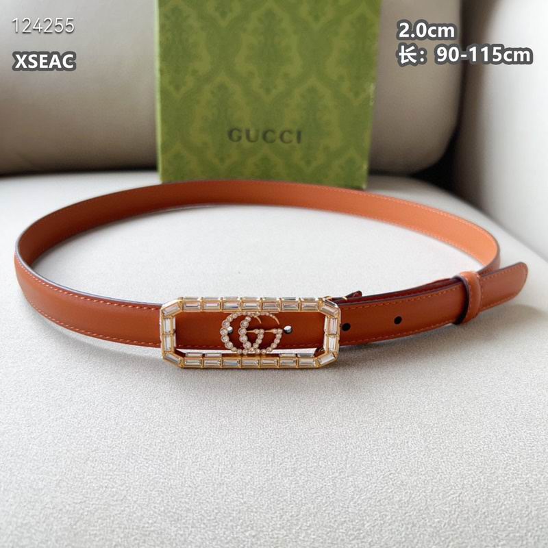 Gucci belt 20mmX90-115cm 8L17